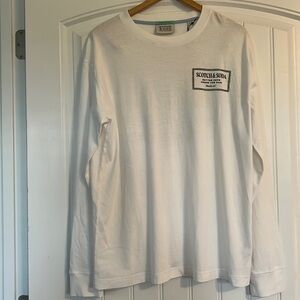Scotch & Soda Long Sleeve T Shirt Large new